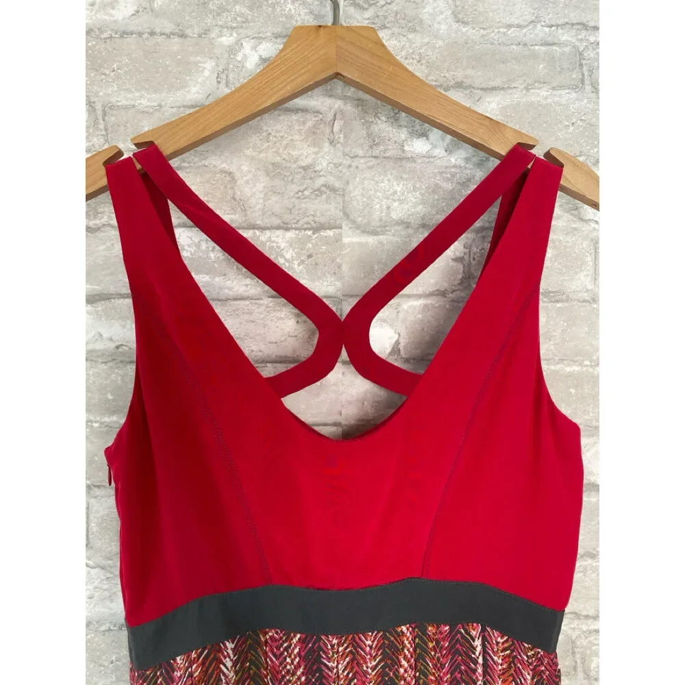 Sine Size Xxs/2 Raspberry/Grey Dress - Picture 6 of 6